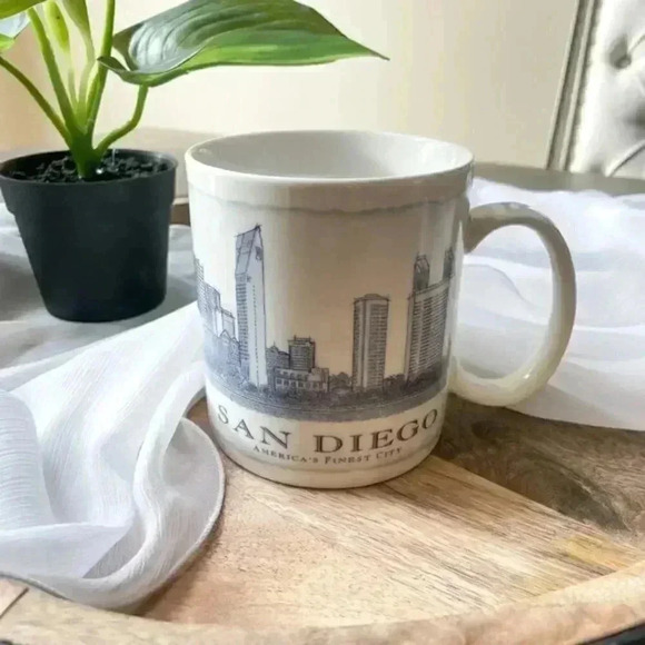 Starbucks Architecture Series‎ San Diego Ceramic Coffee Mug 2008 Edition - Picture 1 of 5